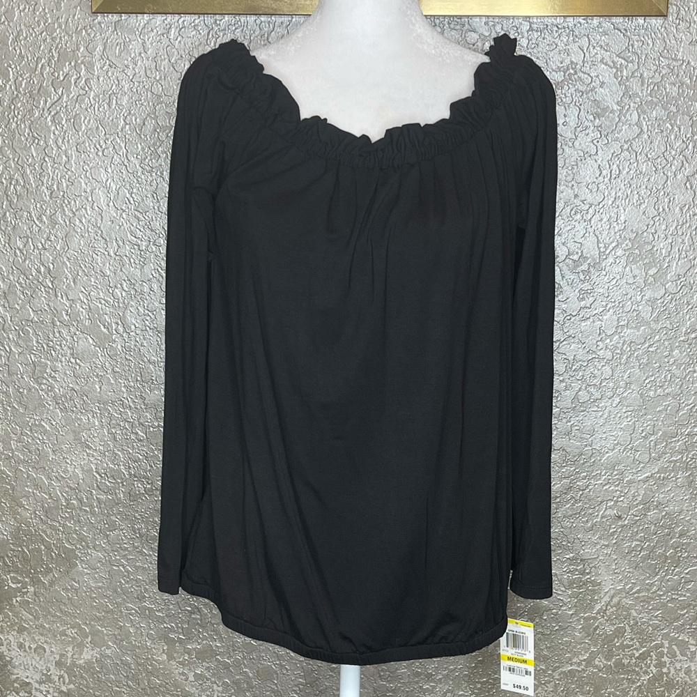 Inc off Shoulder Peasant Top